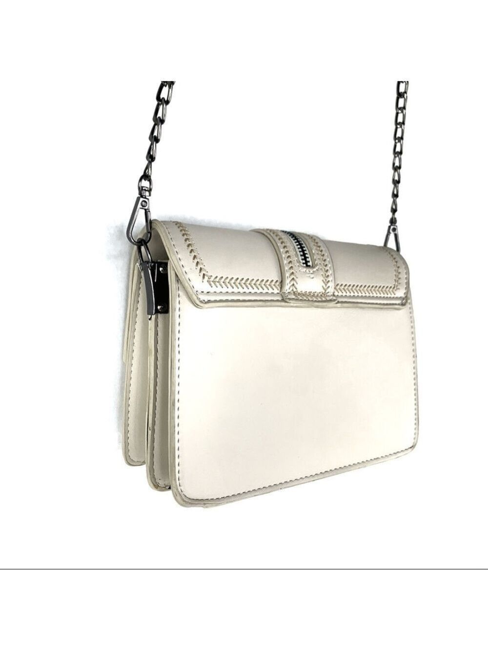 new-fashion Faux Leather Flap Cover Crossbody Bag - Picture 7 of 9